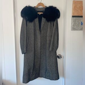 Vintage Lou Rose fur coat